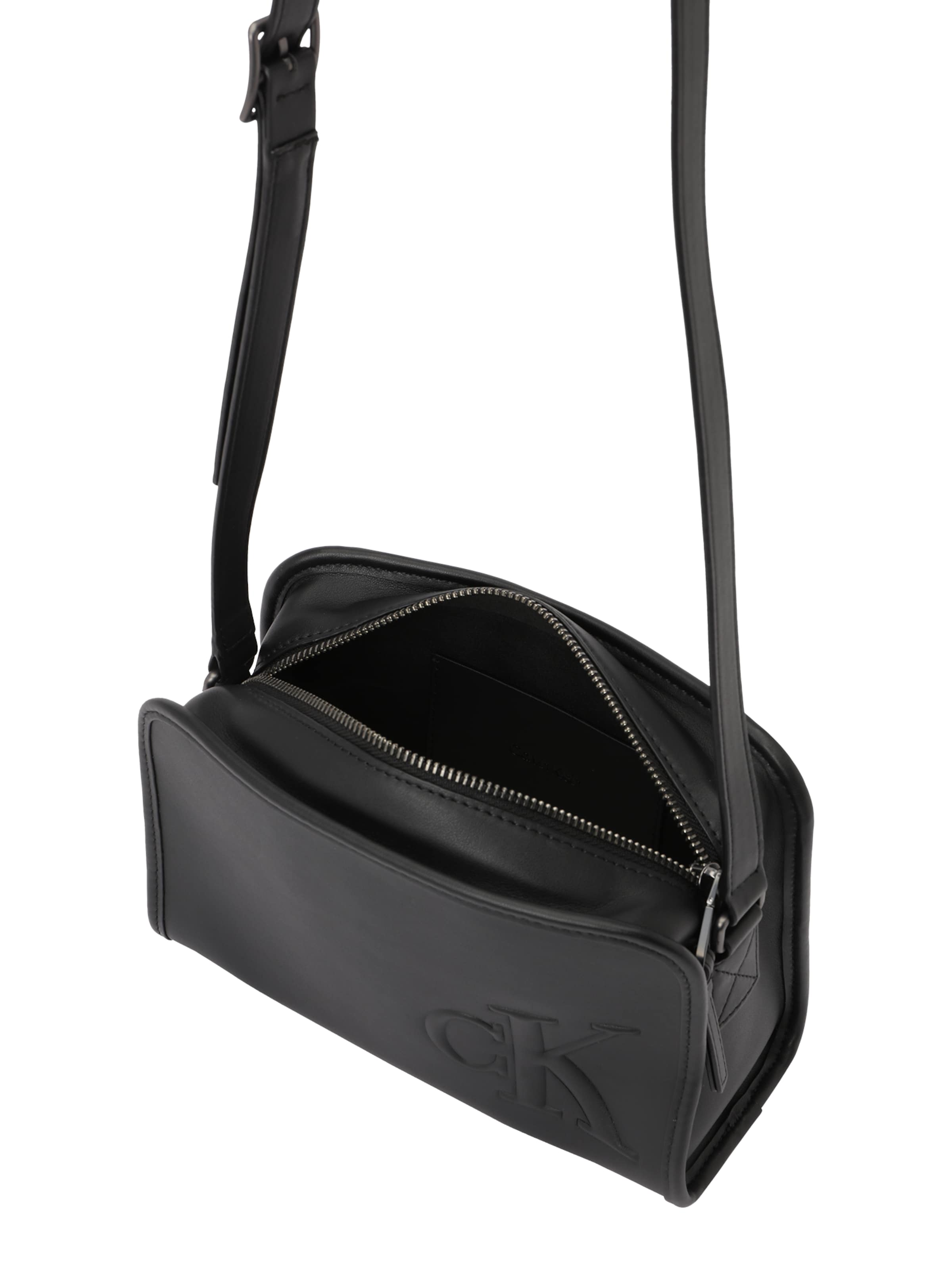 Calvin Klein Чанта за през рамо тип преметка в черно