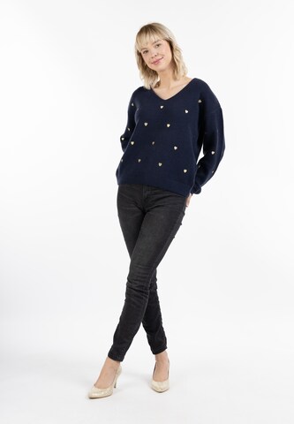 MYMO - Pullover 'Nolie' em azul