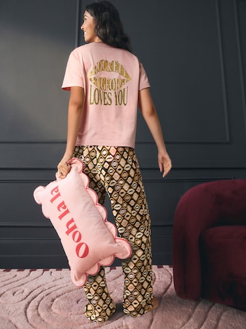 Pigiama di Rockett St George in rosa: frontale