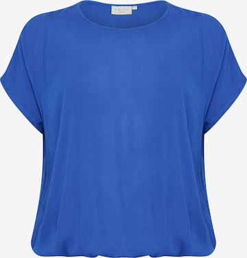 Bluză 'KCAmi' de la KAFFE CURVE pe albastru: față