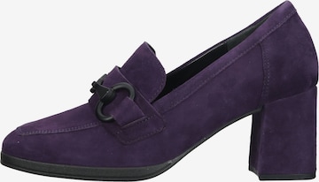 GABOR Platform Heels in Purple