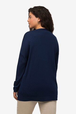 Ulla Popken Knit Cardigan in Blue