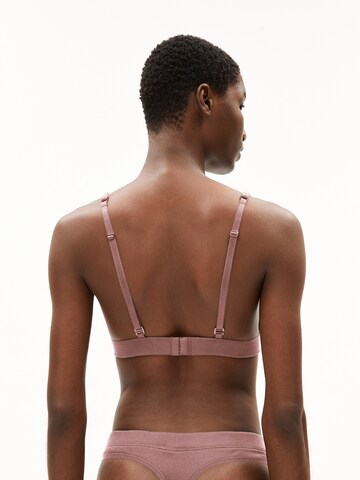 ARMEDANGELS Bustier BH 'OSILAARI RIB' in Lila