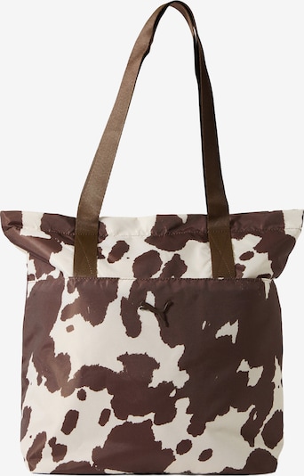 PUMA Ostoskassi värissä ruskea / luonnonvalkoinen, Tuotenäkymä