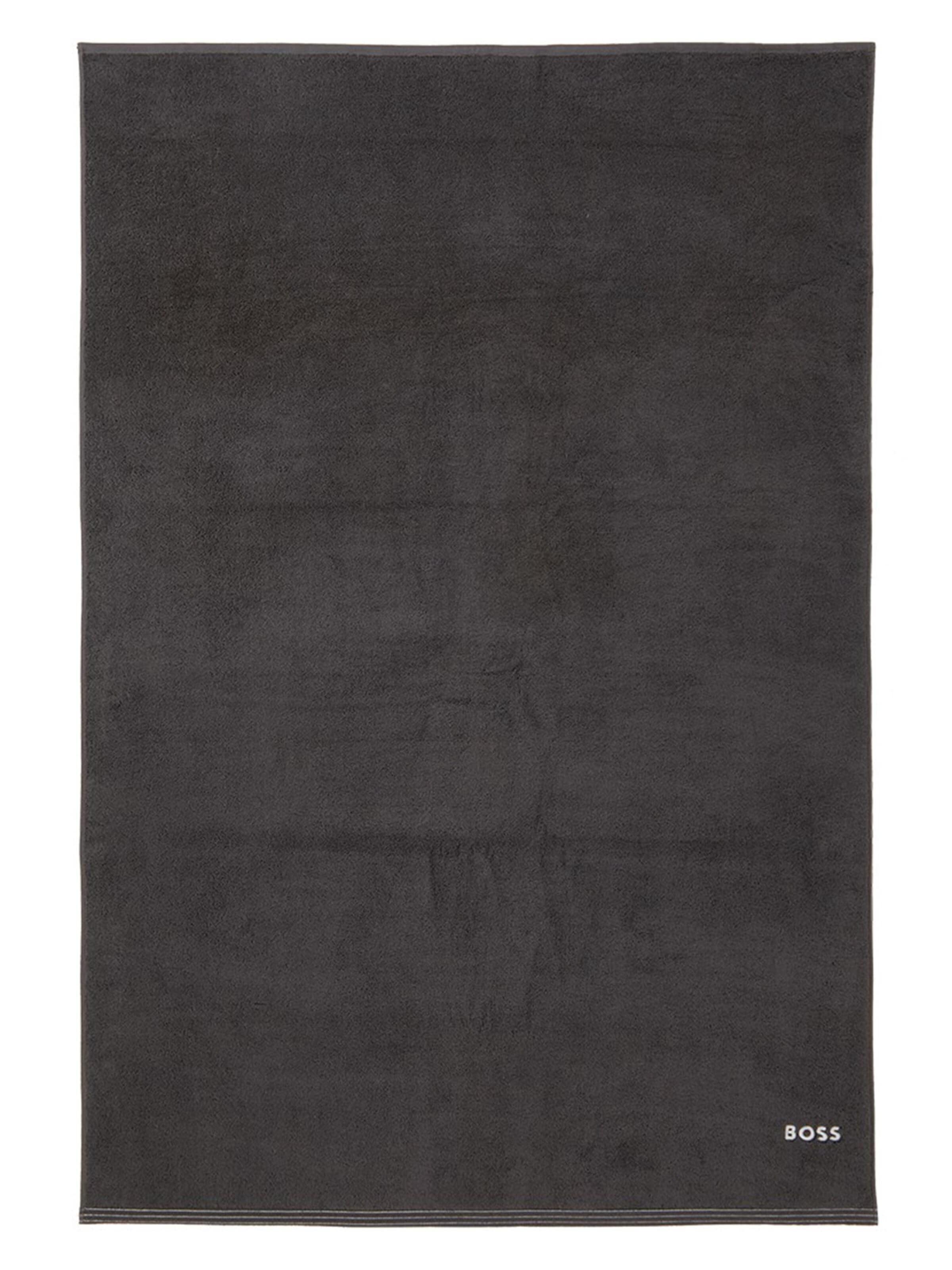 BOSS Home Towel 'EDGE' in Grey: front