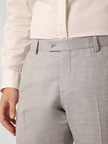 Finshley & Harding Regular Pleated Pants 'Mitch' in Grey