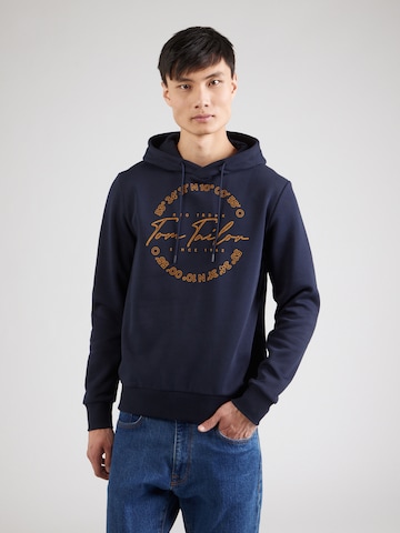 TOM TAILOR Sweatshirt i blå: forside