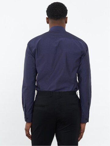 CARPASUS Slim Fit Hemd ' Shirt Classic ' in Blau