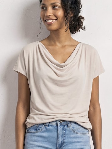 STREET ONE Shirt in Beige: front