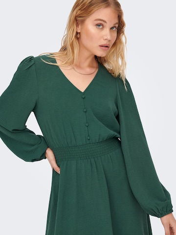ONLY Košeľové šaty 'Mette' - Zelená