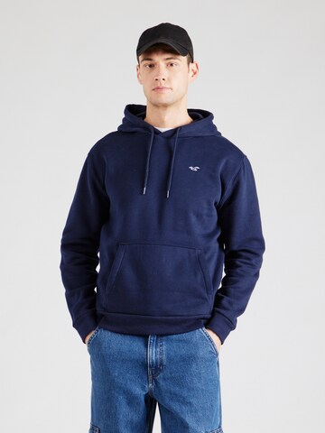 Sweat-shirt HOLLISTER en bleu : devant