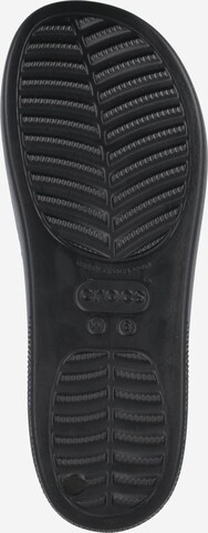 Mule Crocs en noir