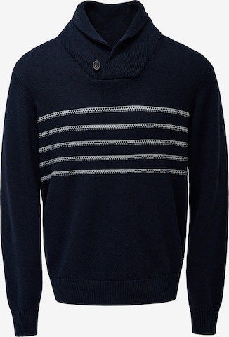 Pull-over Salsa Jeans en bleu : devant