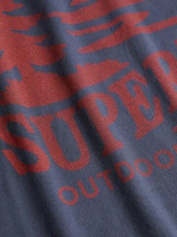 Superdry & Co Μπλουζάκι 'Retro Outdoor' σε μπλε