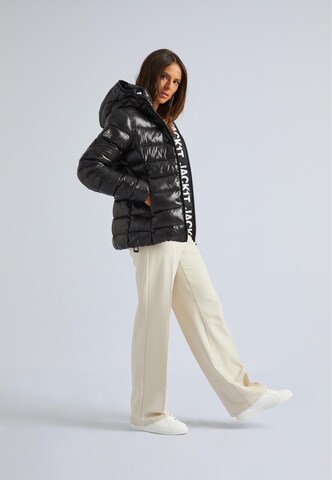 JACK1T Between-Season Jacket 'R3D Slick Racer' in Black