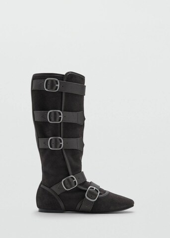 MANGO Stiefel 'Billas' in Grau