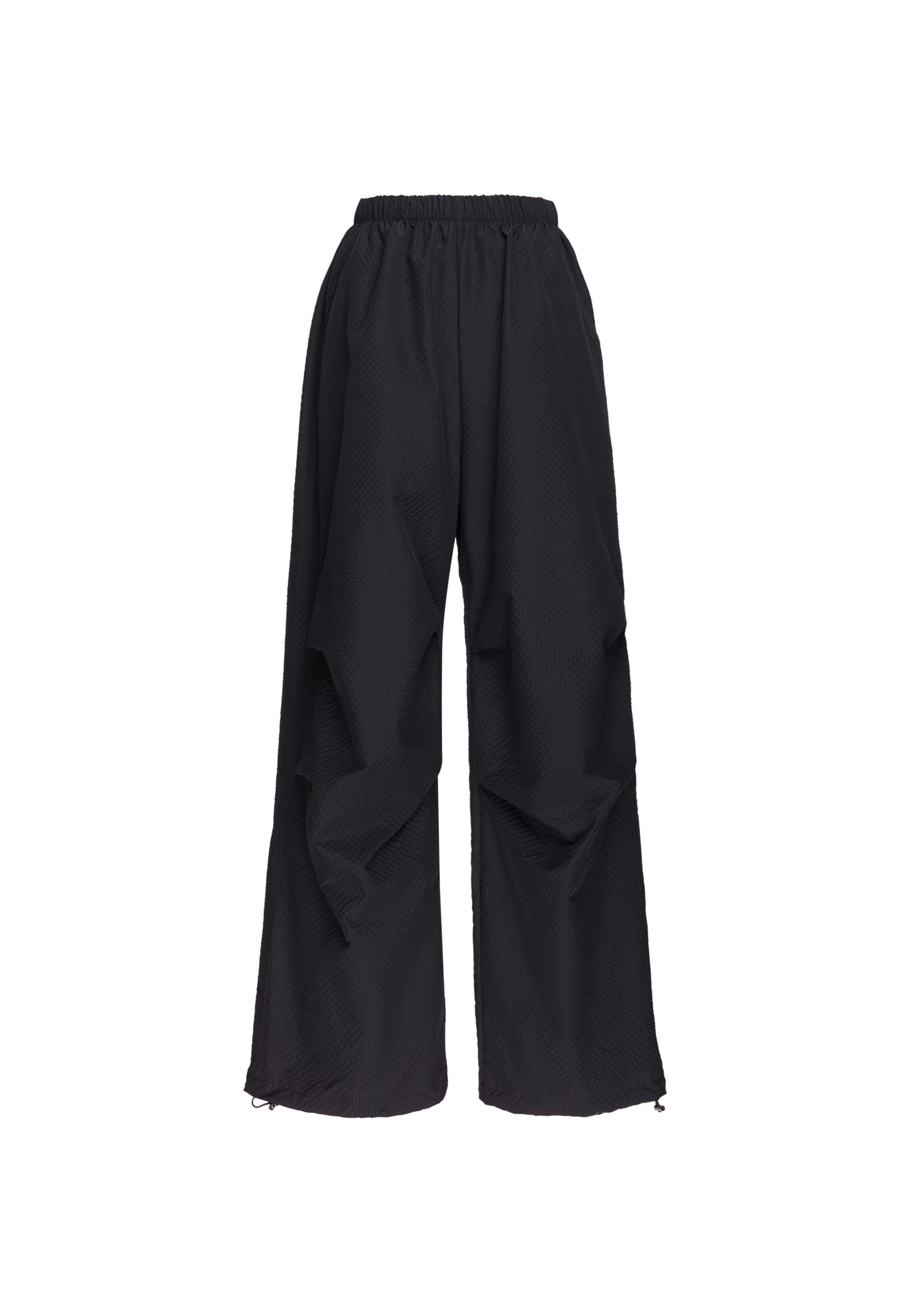 myMo ATHLSR Trousers in Black: front
