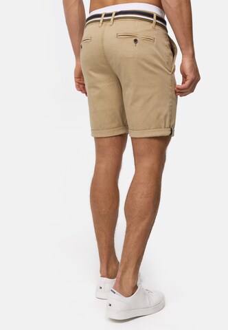 INDICODE JEANS Regular Hose 'Cunning' in Beige