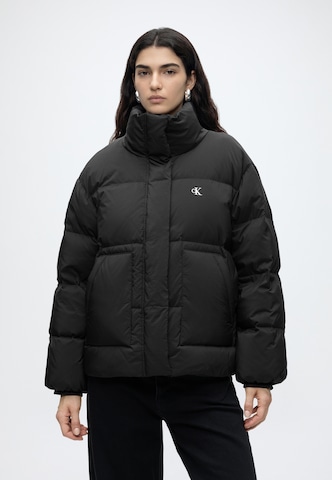Calvin Klein Jeans - Casaco de inverno em preto: frente