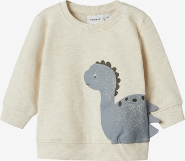 NAME IT - Sudadera 'NBMNIXEN' en beige: frente
