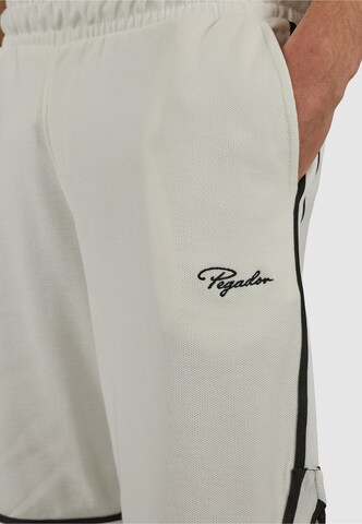 PegadorLoosefit Hlače - bijela boja