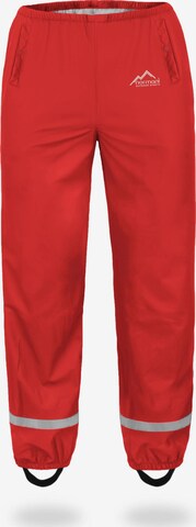 Pantalon fonctionnel 'York' normani en rouge : devant