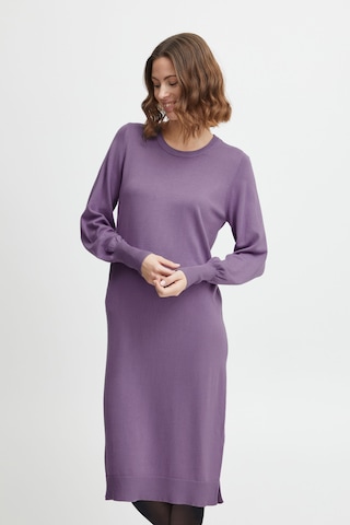 Fransa Knitted dress 'Blume' in Purple: front