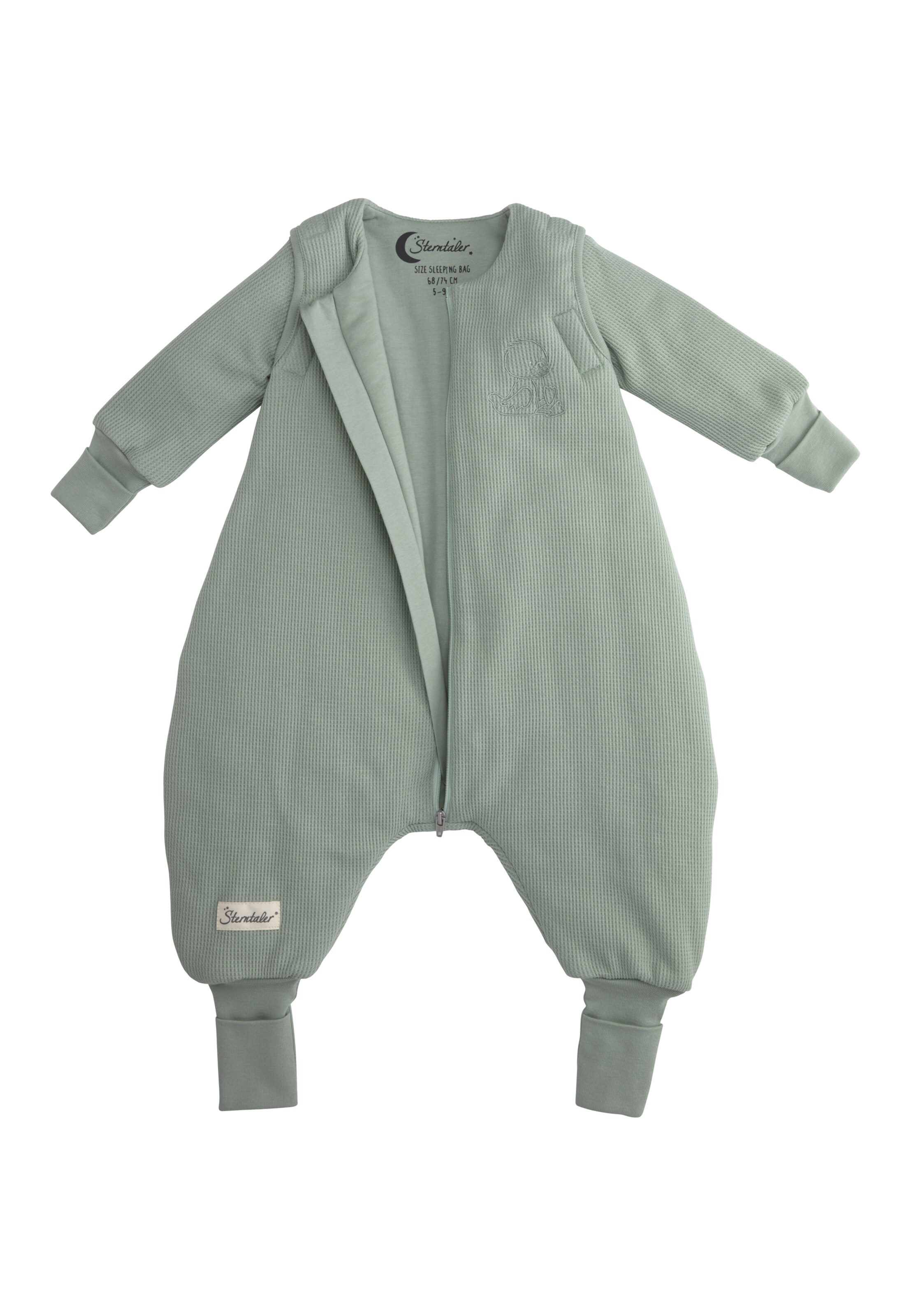 STERNTALER Dungarees 'Edda' in Green