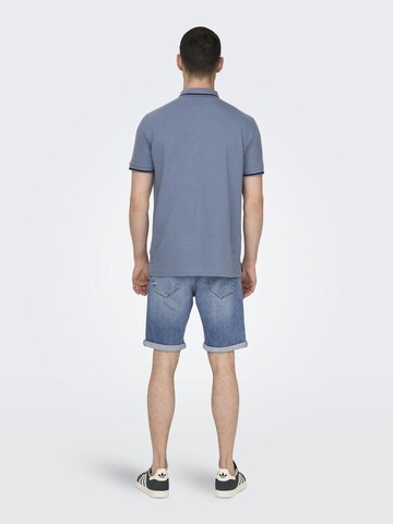 T-Shirt 'FLETCHER' Only & Sons en gris