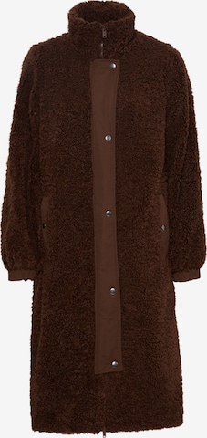 b.young Between-Seasons Coat 'Canto' in Brown: front