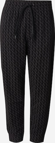 ARMANI EXCHANGETapered Hlače - crna boja: prednji dio