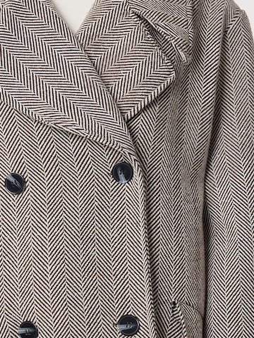 Manteau mi-saison Happiness İstanbul en marron