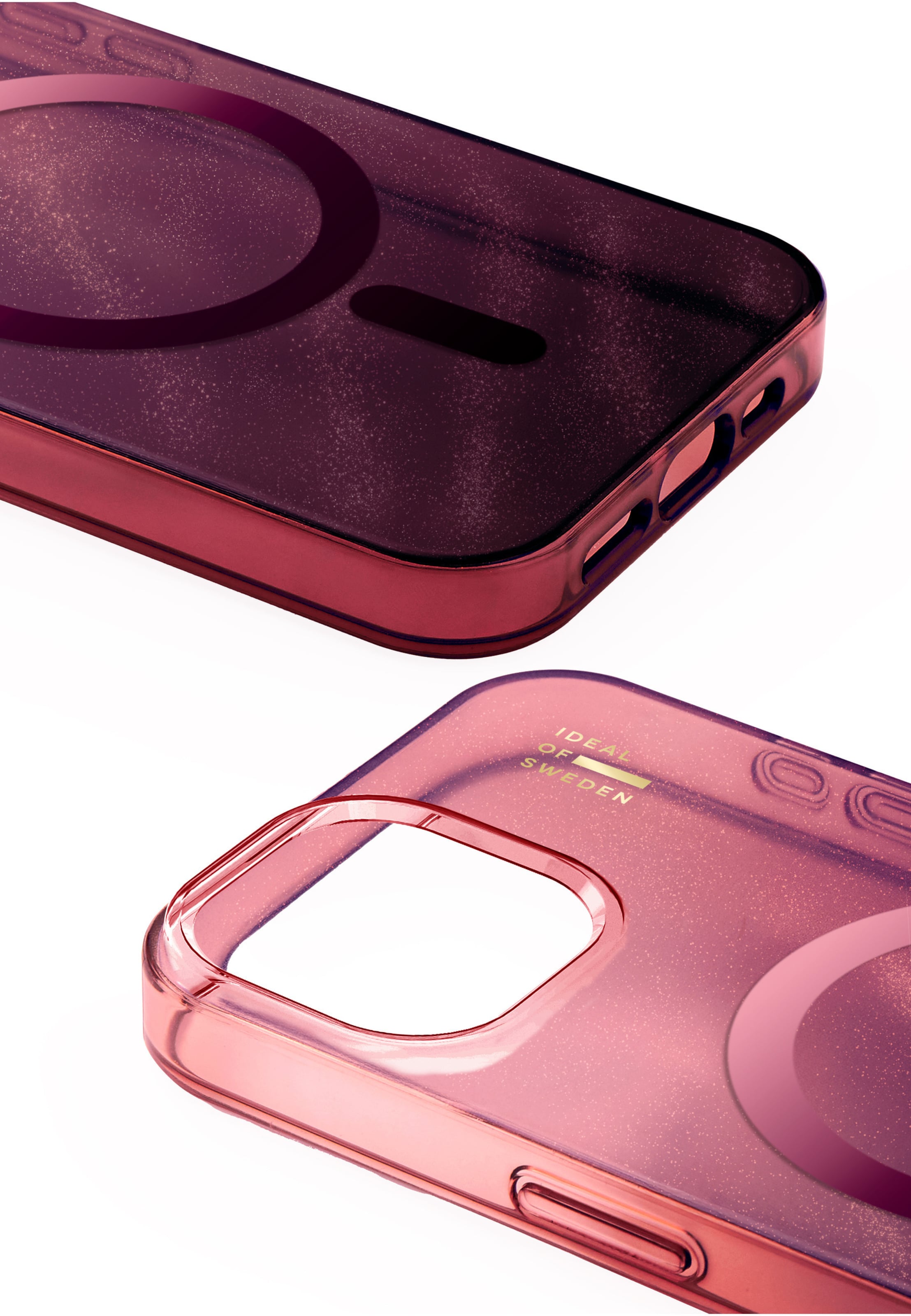 Protection pour Smartphone 'MagSafe iPhone 13 / 14 / 15 / 16e' iDeal of Sweden en rouge