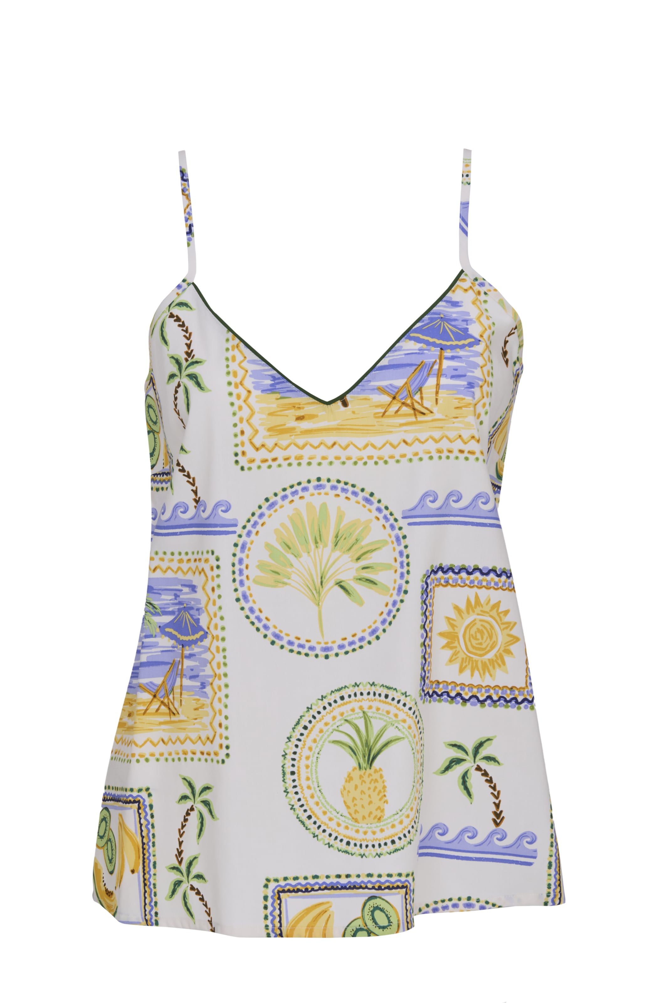 Cyberjammies Nachthemd 'Cora' in Geel: voorkant