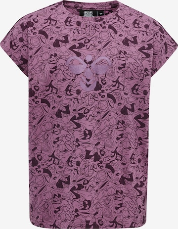Hummel Shirt 'Space Jam Diez' in Purple: front