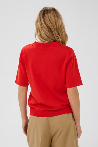 SAINT TROPEZ Pullover 'MilaSZ' in Rot