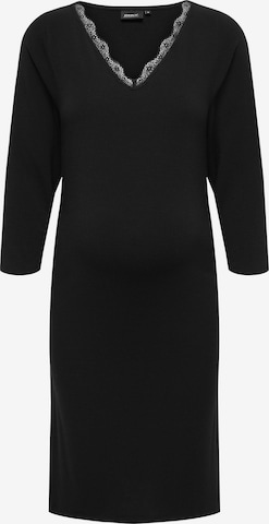 Robe 'LOUISE' Only Maternity en noir : devant