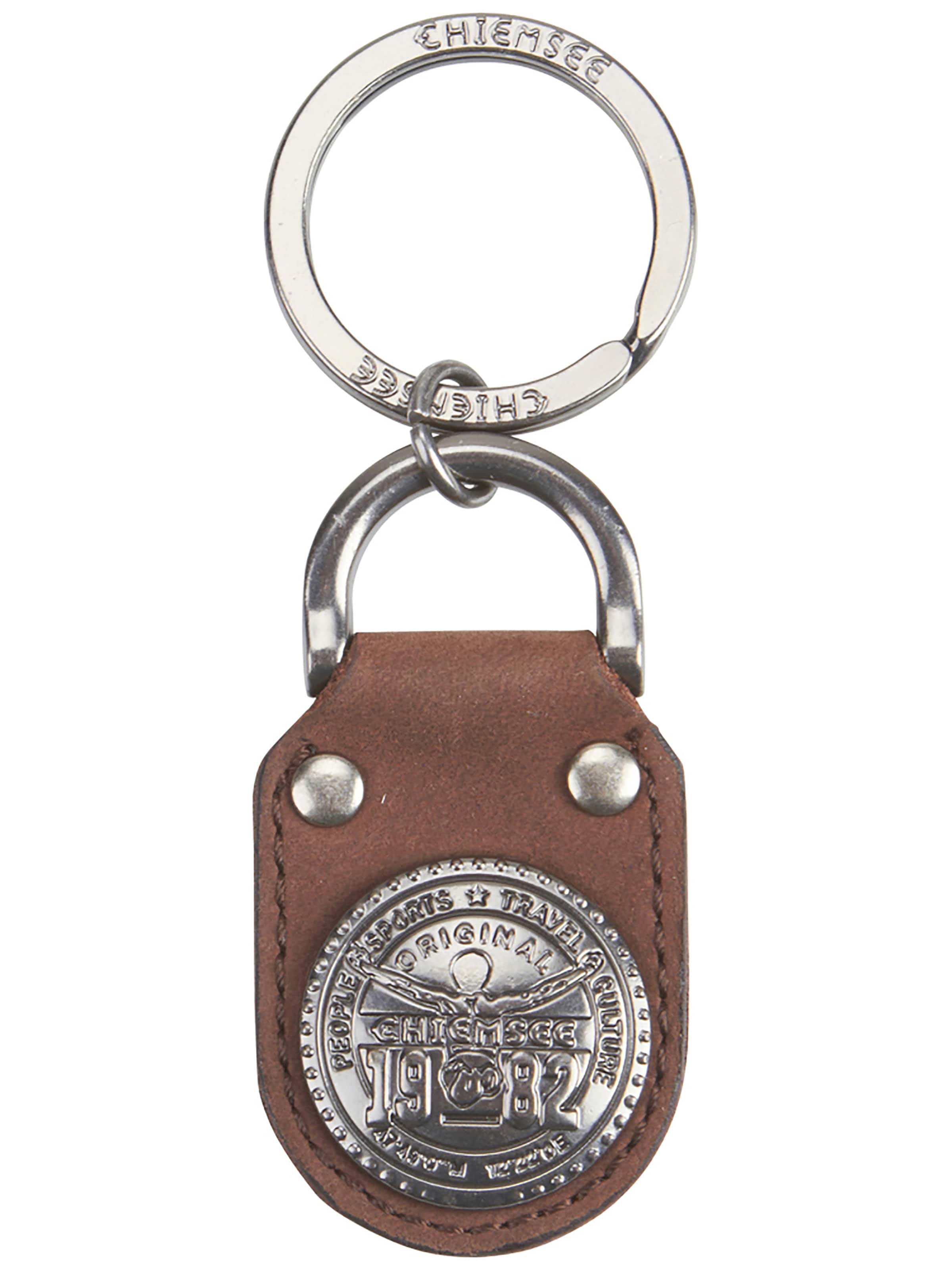 CHIEMSEE Key Ring in Brown: front