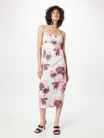 TOPSHOP Summer dress in Mixed colours: front