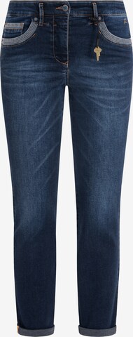 Coupe slim Jean 'Alara' Recover Pants en bleu : devant