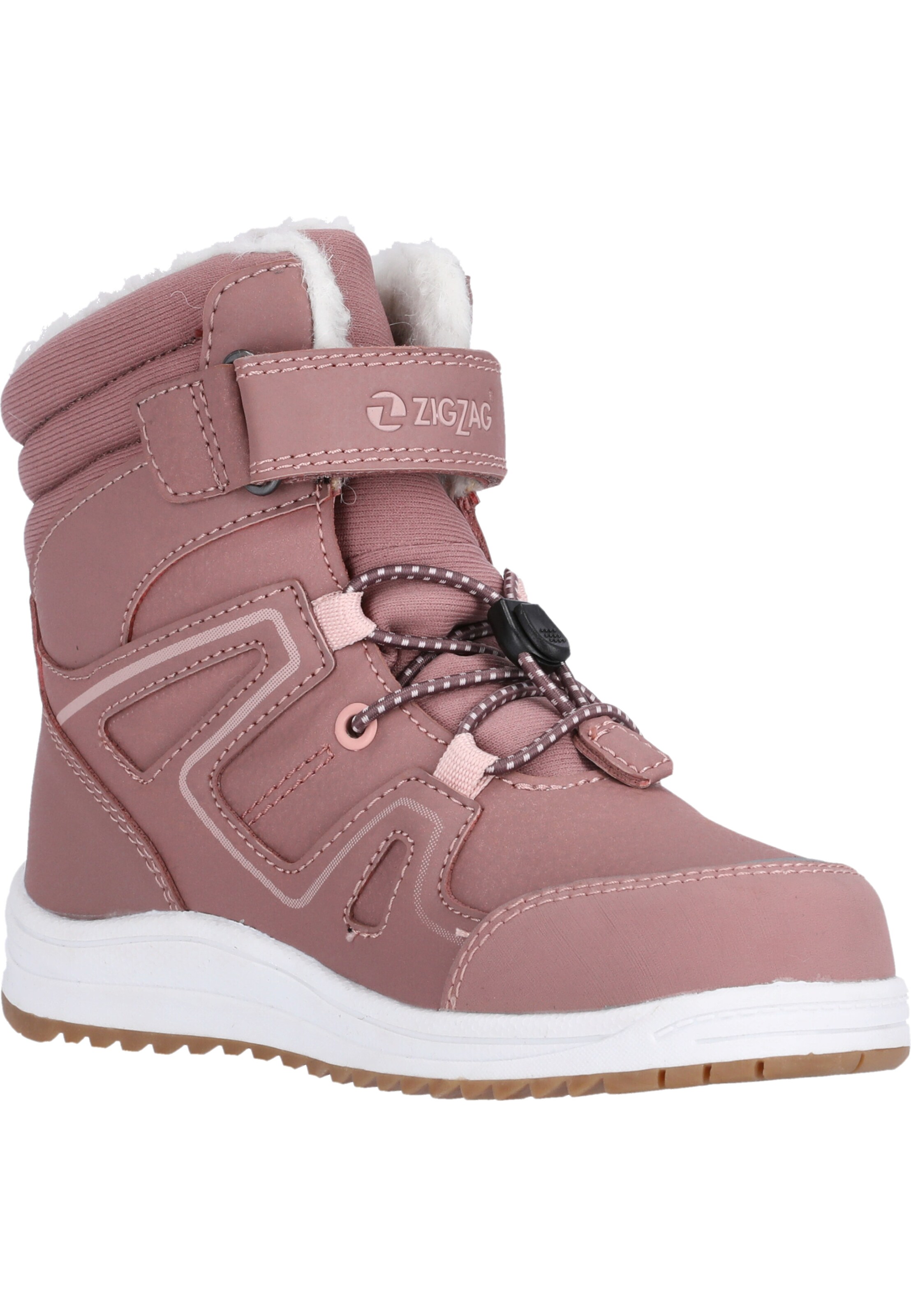 ZigZag Snow Boots 'Rincet' in Pink
