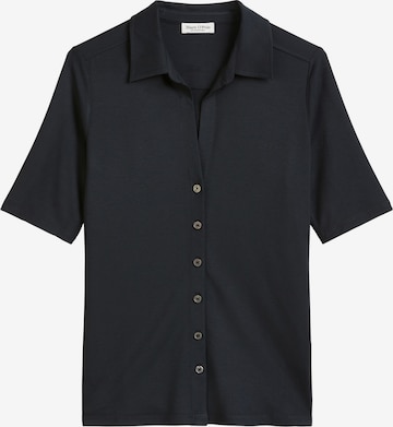 Camicia da donna di Marc O'Polo in blu: frontale