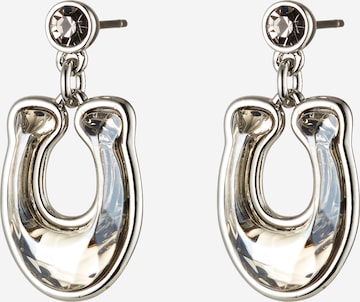 COACH Earrings in Silver: front