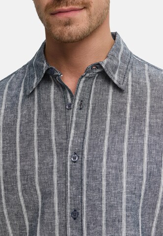 INDICODE JEANS Regular fit Overhemd 'Trypper' in Grijs