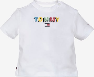 T-Shirt TOMMY HILFIGER en blanc : devant