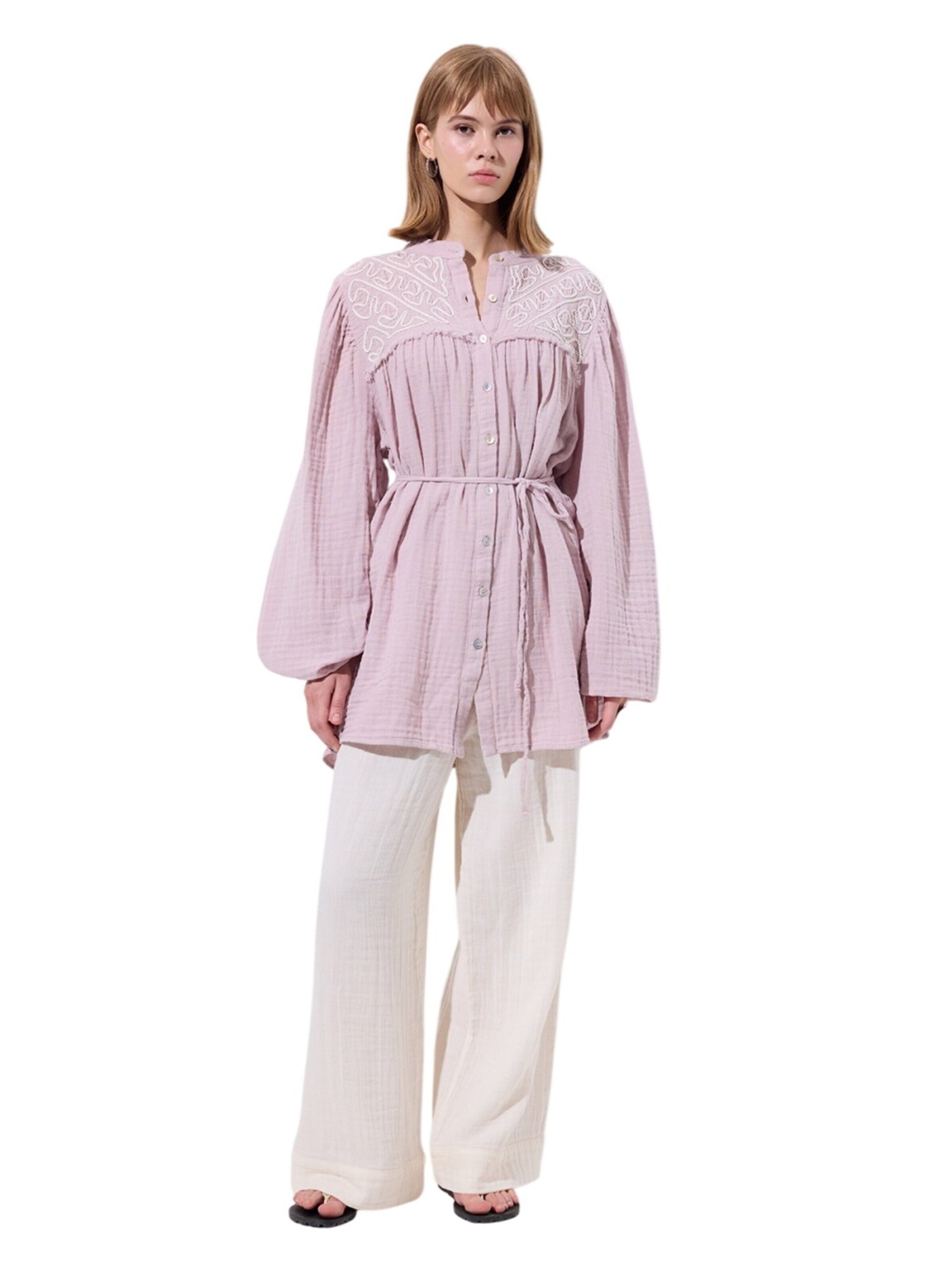 MANUKA Tuniek in Roze: voorkant