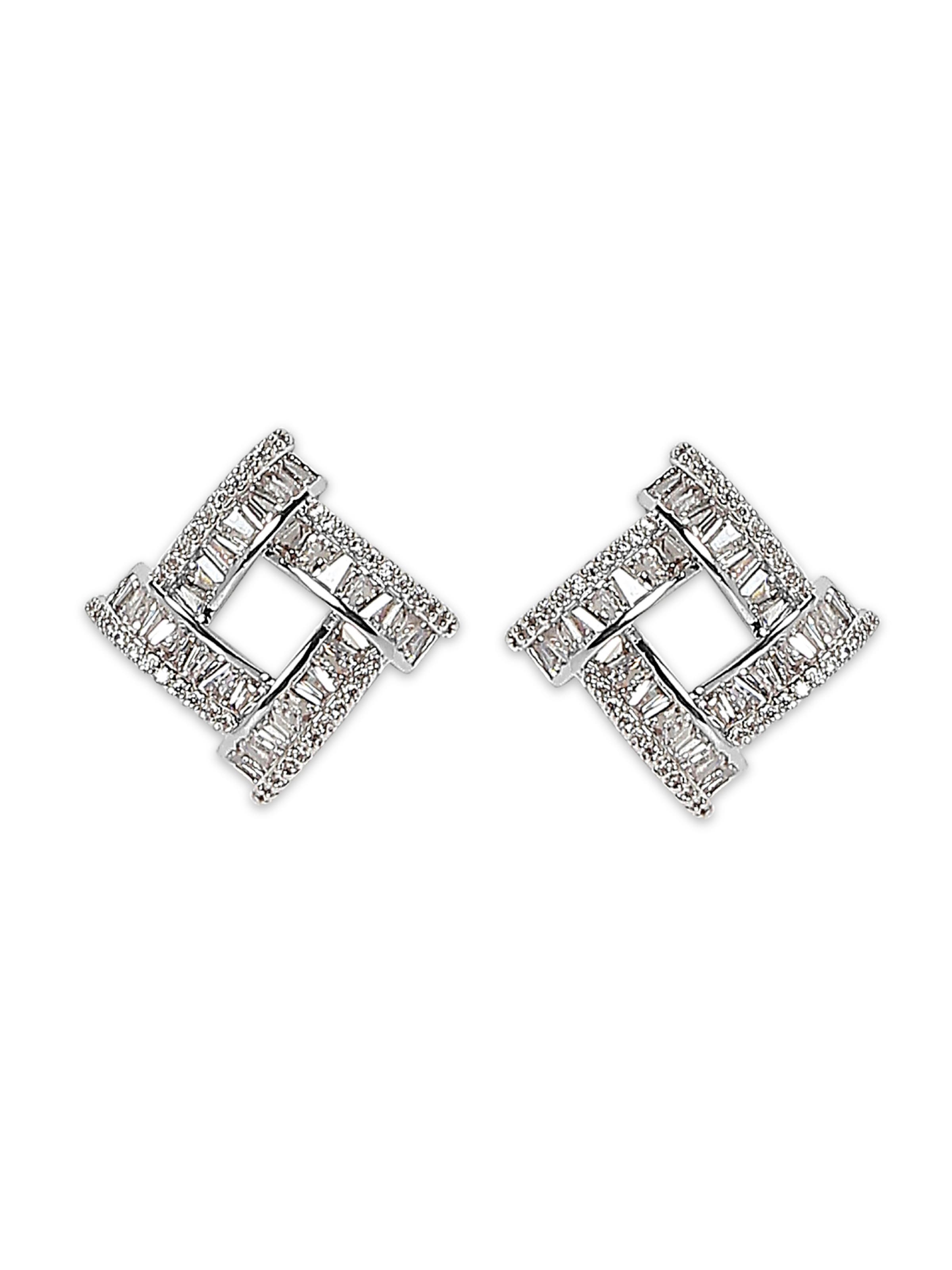 MISH Ohrstecker 'Catalaiya' in Silber: Vorderseite