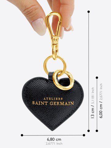 Portachiavi 'Paris Love' di Ateliers Saint Germain in nero