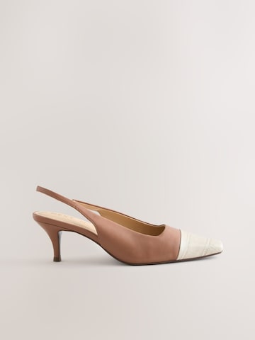 Escarpins à bride arrière 'Forever Comfort' Next en marron