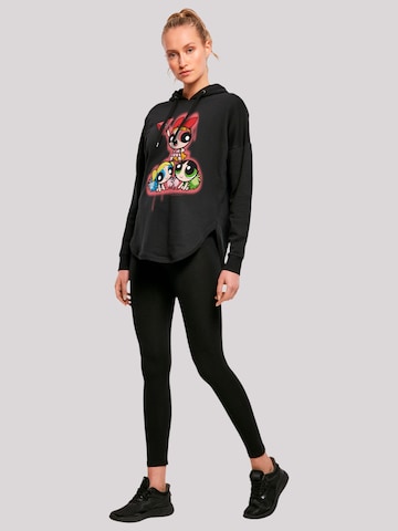 Sweat-shirt 'Powerpuff Girls Cheerleaders' F4NT4STIC en noir